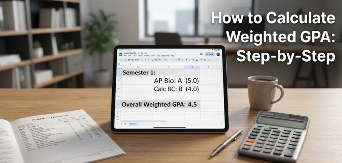 How to Calculate Weighted GPA: A Step-by-Step Formula