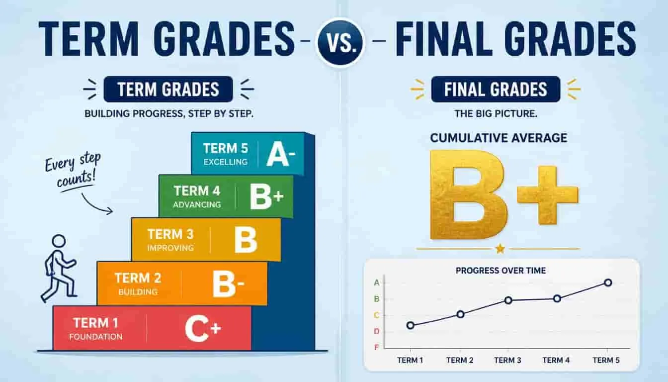 Term Grade vs Final Grade: Key Differences, Calculations, and Career ImpactTerm Grade vs Final Grade: Key Differences, Calculations, and Career Impact