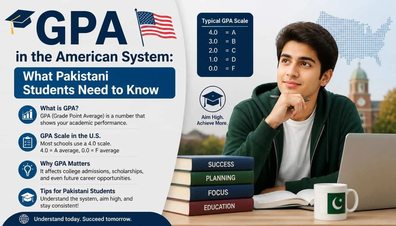 GPA in the American System: What Pakistani Students Need to Know