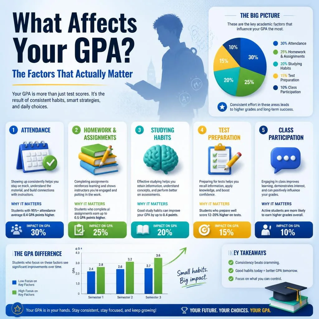 What Affects Your GPA? The Factors That Actually Matter