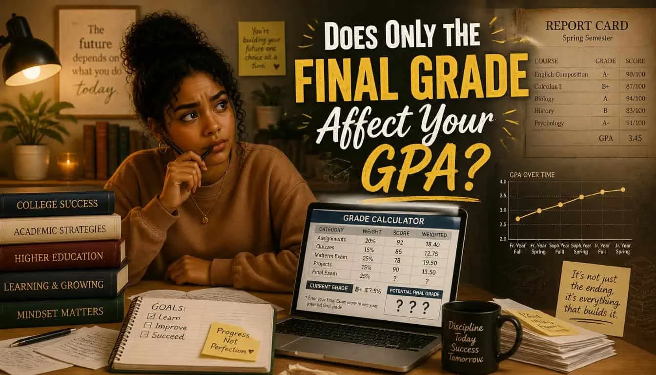 Does Only the Final Grade Affect Your GPA?